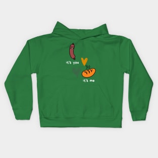 I'm your sausage, you're my bun Kids Hoodie